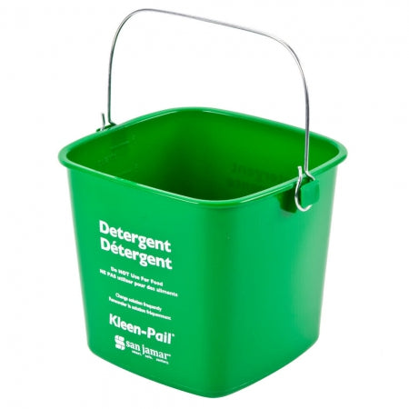 San Jamar Kleen-Pail 3Qt - Green