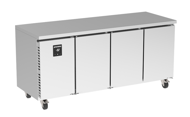 3-Section Self Contained Counter Refrigerator with 9 Drawers