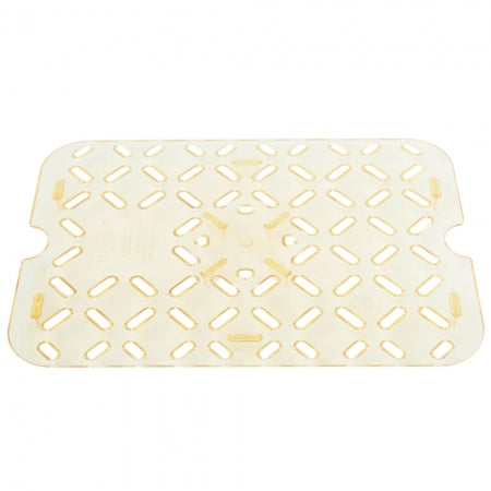 Vollrath Super Pan 1/2 Size Amber High Temp Plastic False Bottom