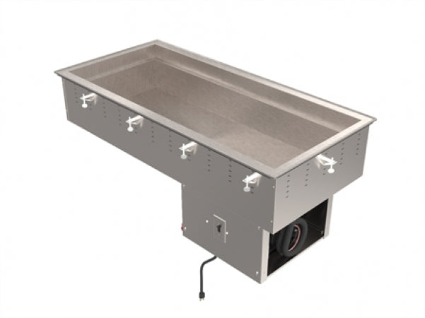 Vollrath Three Pan Nsf7 Refrigerated Cold Drop-Ins Pan 240V/50Hz/1Ph 1/4 Hp Compressor Dim: 41 1/2 X 26 (105.4 X 66) In(Cm) Interior Length In (Cm): 37.5 (95.3)
