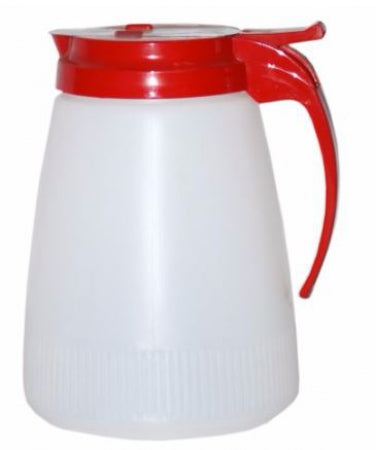 Vollrath Server, Syrup Plastic Red Top