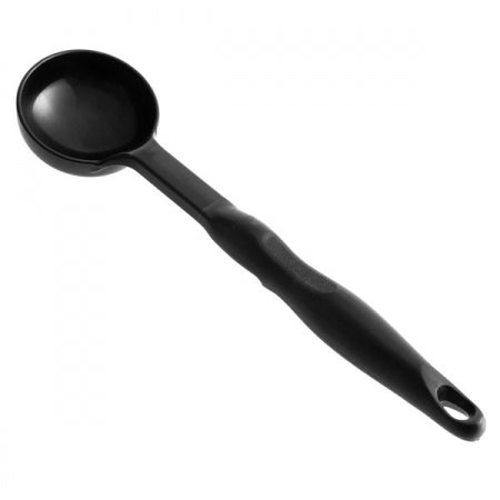 Vollrath 3Oz. Black High Temperature Solid Round Nylon Spoodle Portion Spoon