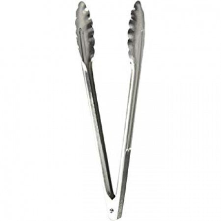 Winco S/S 12" Coiled Spring Utility Tong