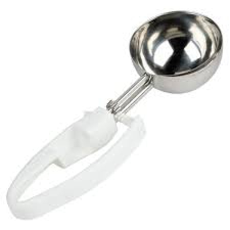 Zeroll 2006 White #6 Stainless Steel Universal EZ Disher
