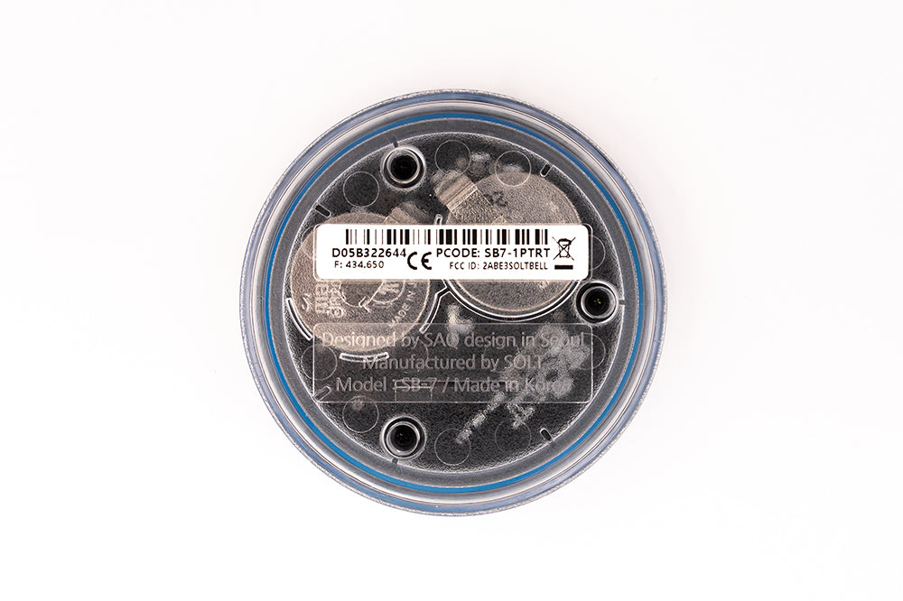 Luxuary Button Call Round Lux : Black : Water resistant