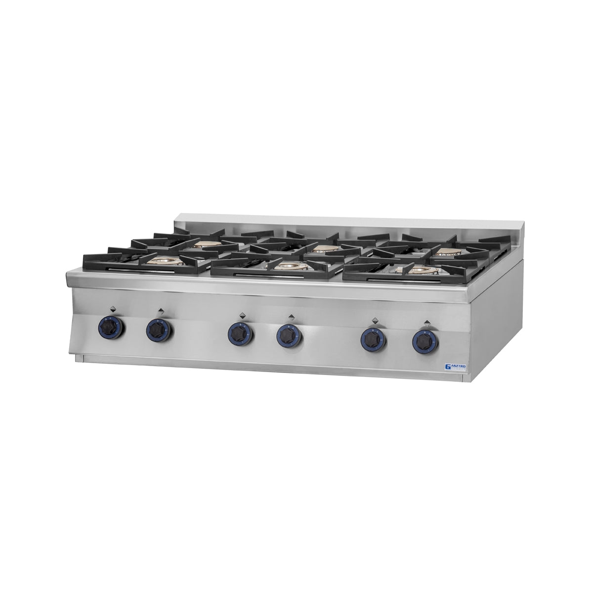 GT6.712F Gasztrometál gas stove top with 6 burners