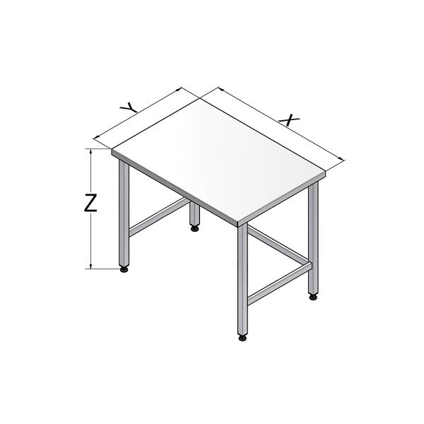 GA 10-107-00 Gasztrometál work table