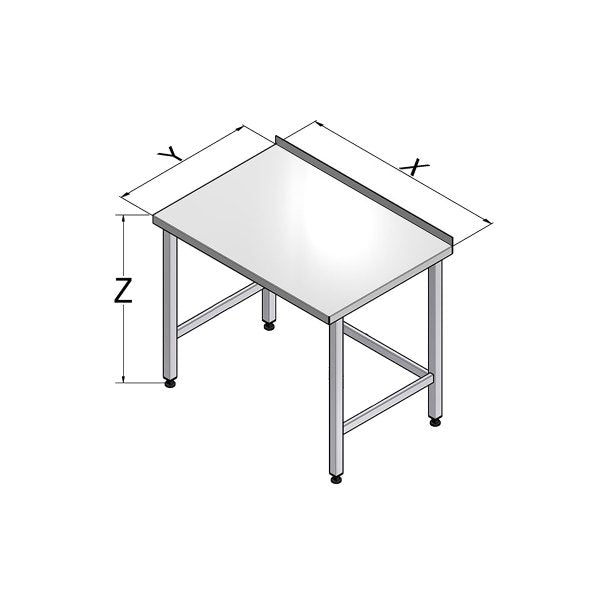 GA 10-206-01 Gasztrometál work table