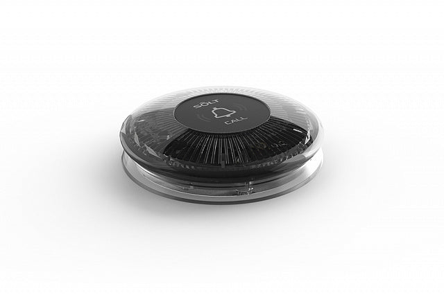 Luxuary Button Call Round Lux : Black : Water resistant