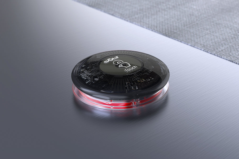 Luxuary Button Call Round Lux : Black : Water resistant